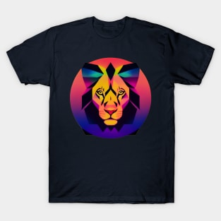 Low Poly Lion T-Shirt